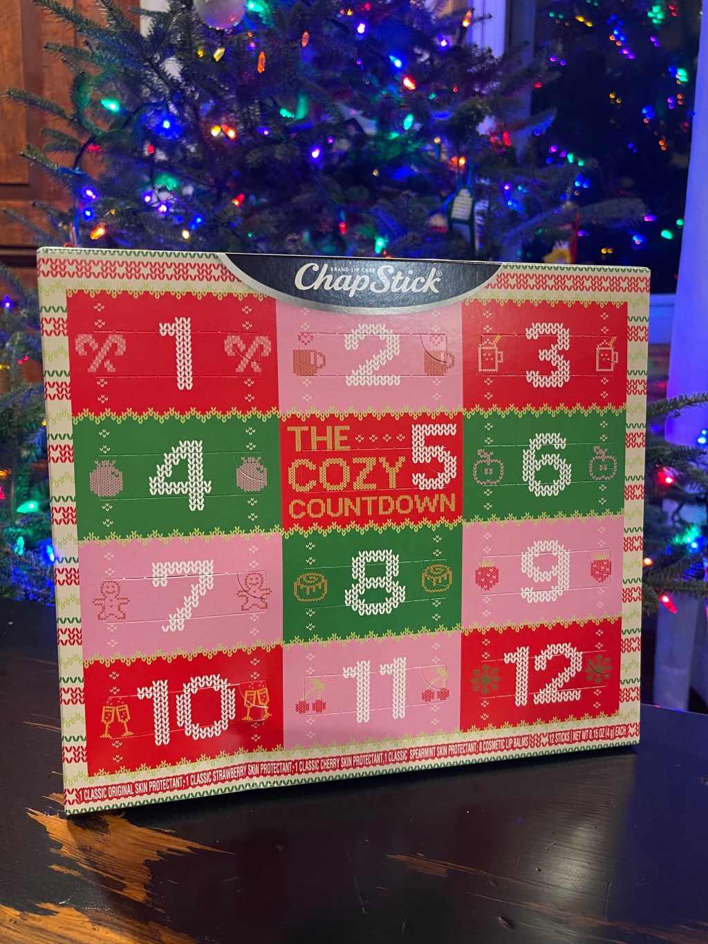 🎄 Chapstick Addict Approved: 12 Days of Christmas Lip Balm&nbsp;Set